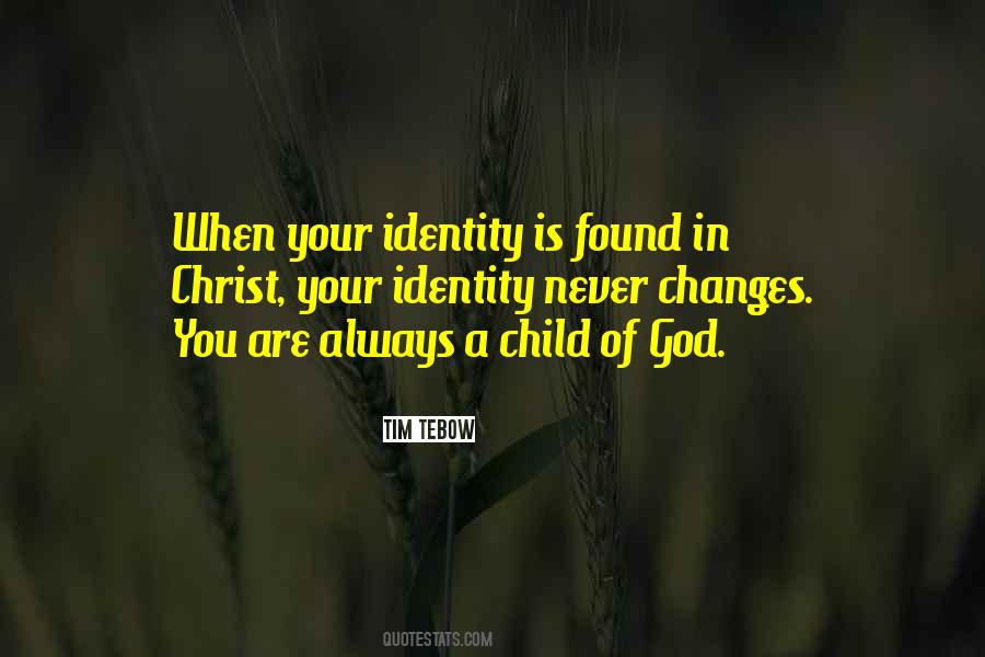 Quotes About Identity In Christ #627791