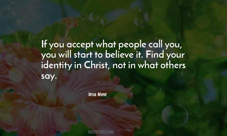 Quotes About Identity In Christ #913534