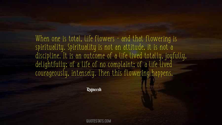 Quotes About Life Flowers #867286