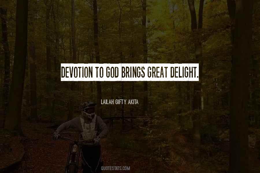 Quotes About Devotion To God #137116