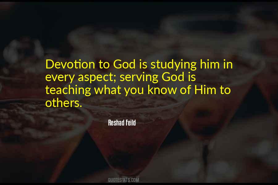 Quotes About Devotion To God #142843