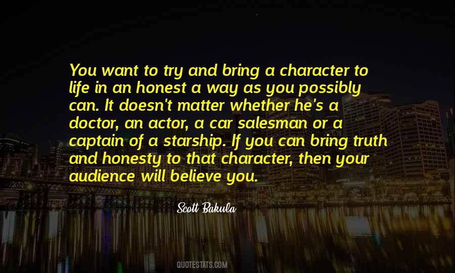 Quotes About Character And Honesty #1777480