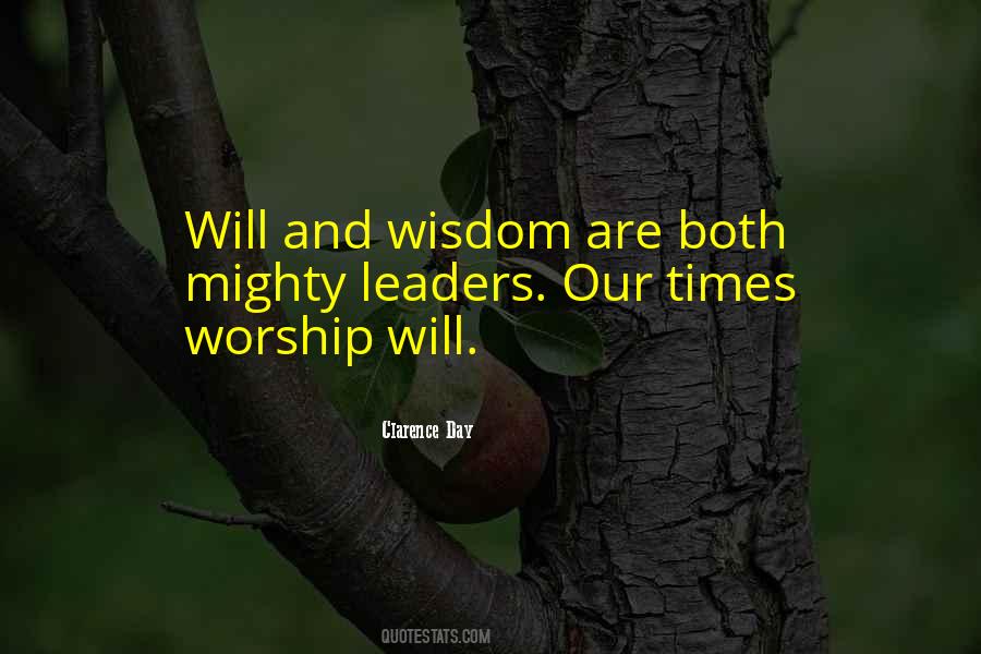 Quotes About Worship Leaders #1030881