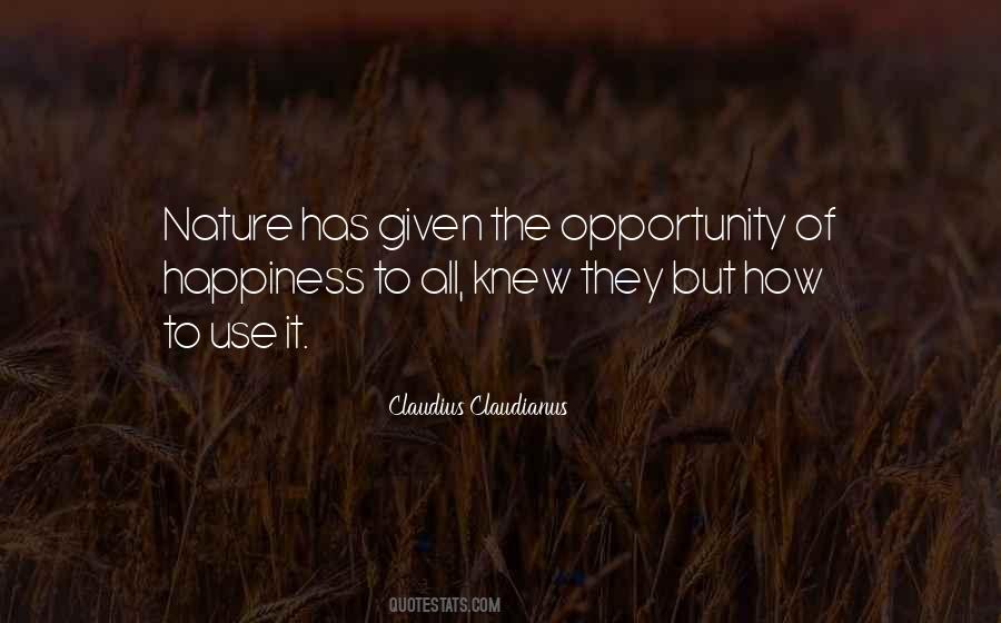 The Nature Of Happiness Quotes #841393