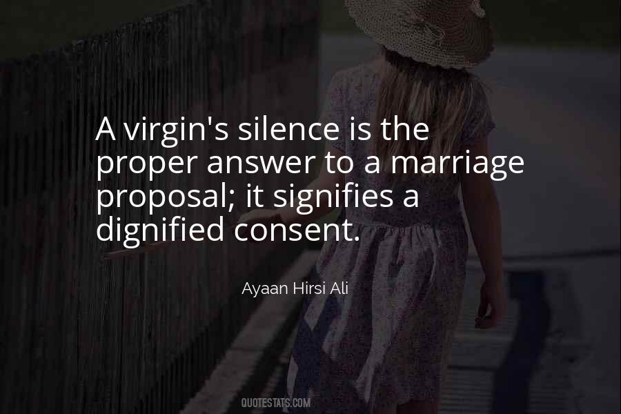 Quotes About Dignified Silence #826065