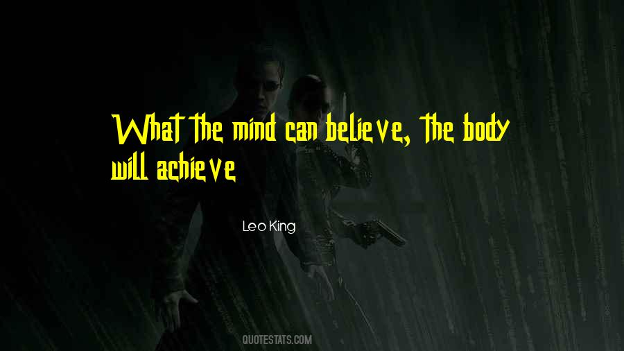 Believe Will Achieve Quotes #628740