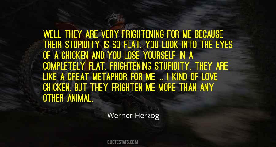 Animal Metaphor Quotes #1612853