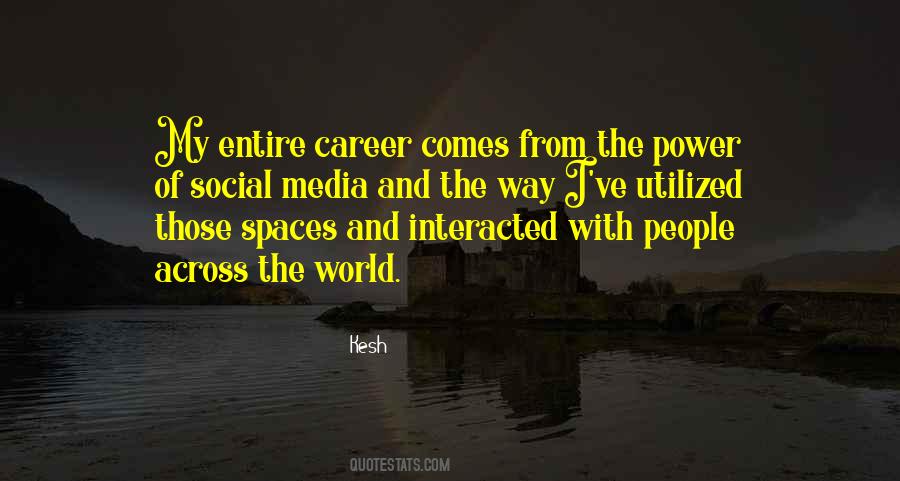 Power Of Social Media Quotes #881768