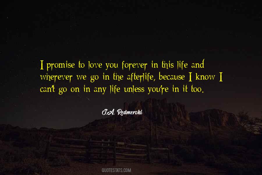 Love Promise Quotes #143497