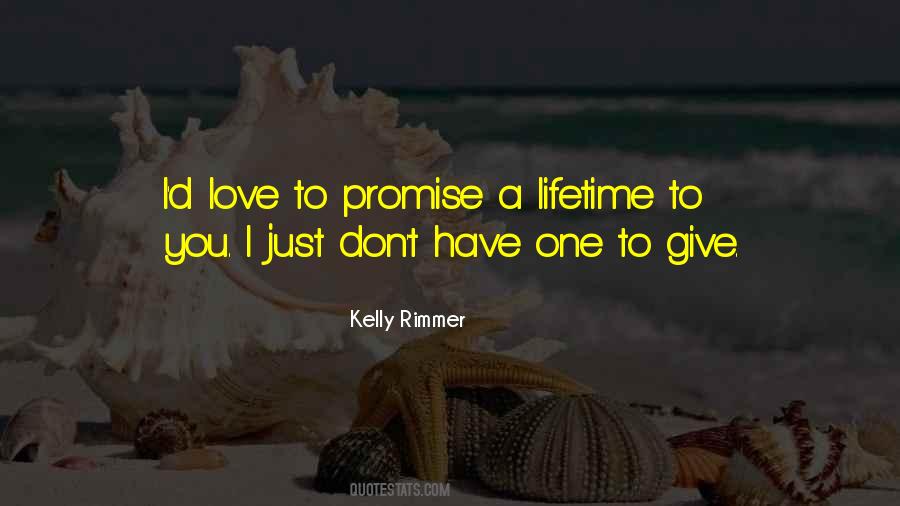 Love Promise Quotes #271089