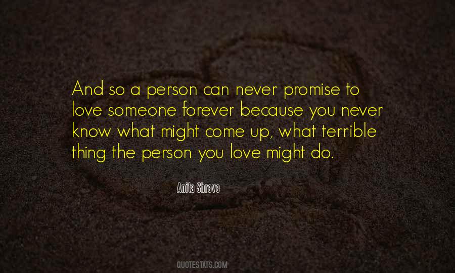 Love Promise Quotes #336747