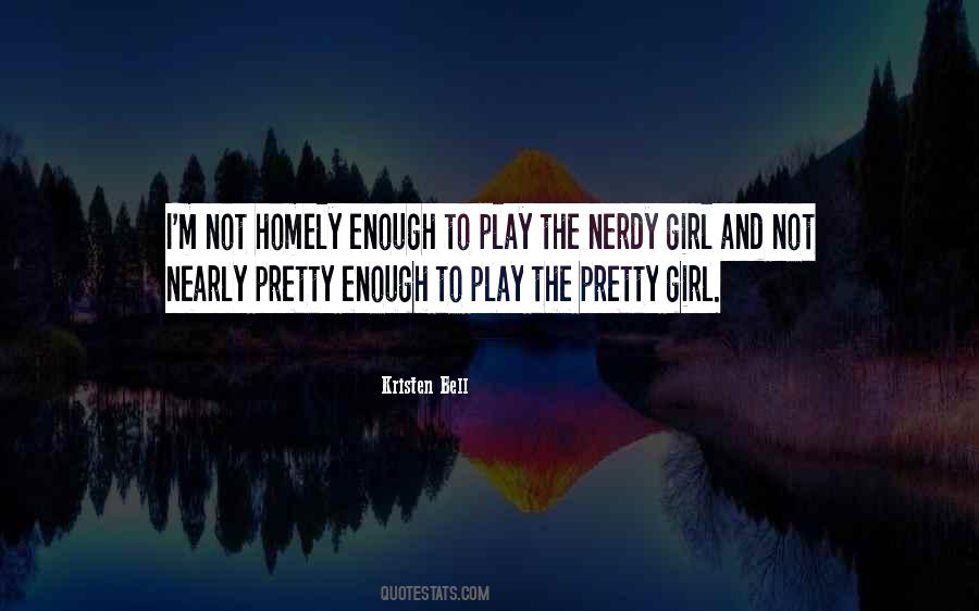 Homely Girl Quotes #662237