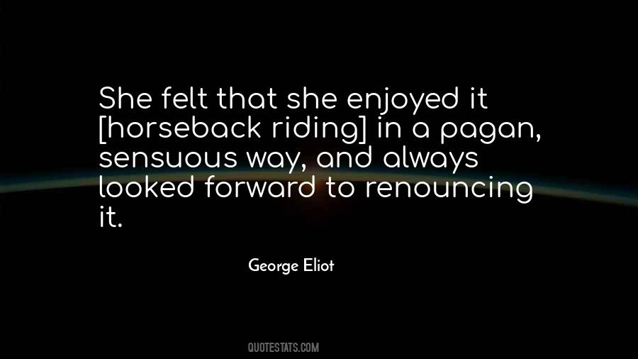 Quotes About Horseback #748877