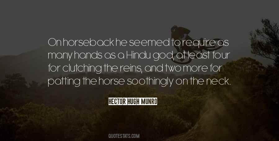 Quotes About Horseback #960823