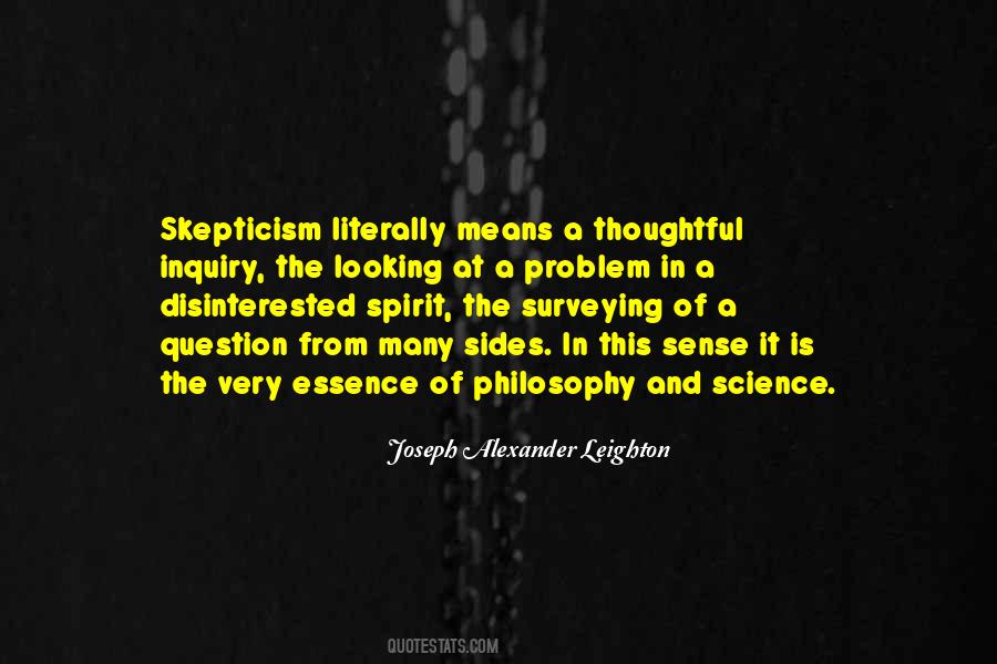 Quotes About Philosophy And Science #266699