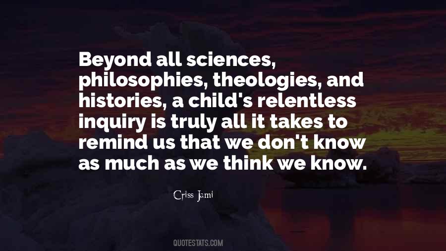 Quotes About Philosophy And Science #422996