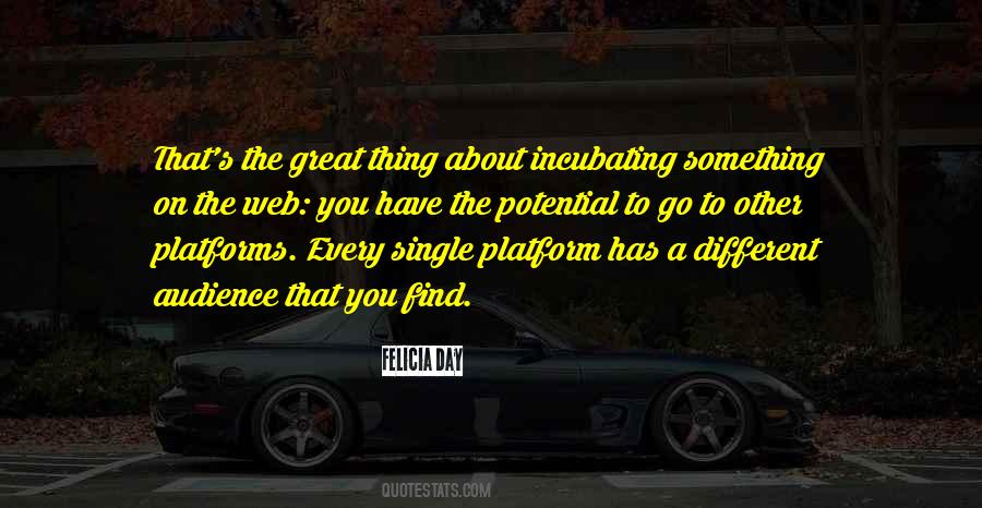 Quotes About Platforms #42029