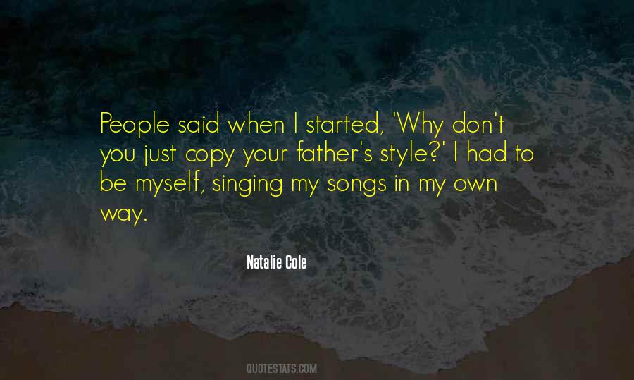 Singing Songs Quotes #326513