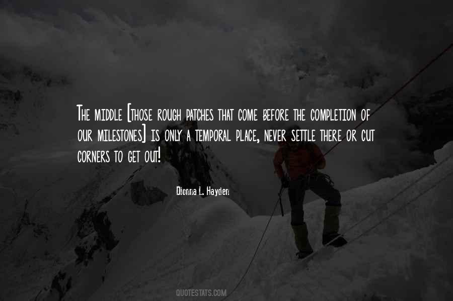 Quotes About Rough Patches #1556834