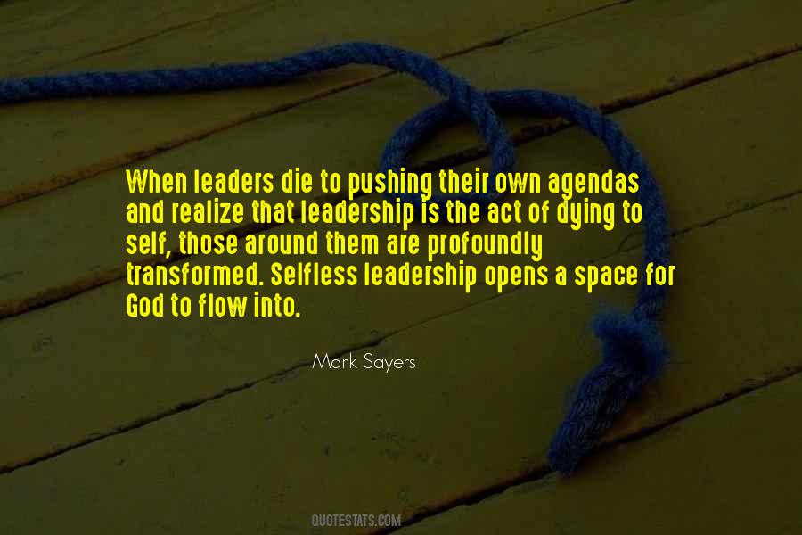 Quotes About Agendas #1241461