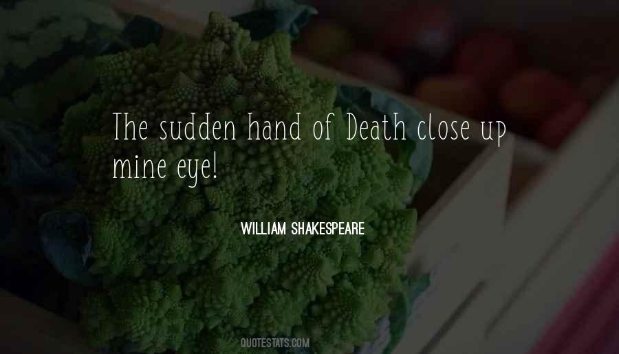 Quotes About Sudden Death #782665