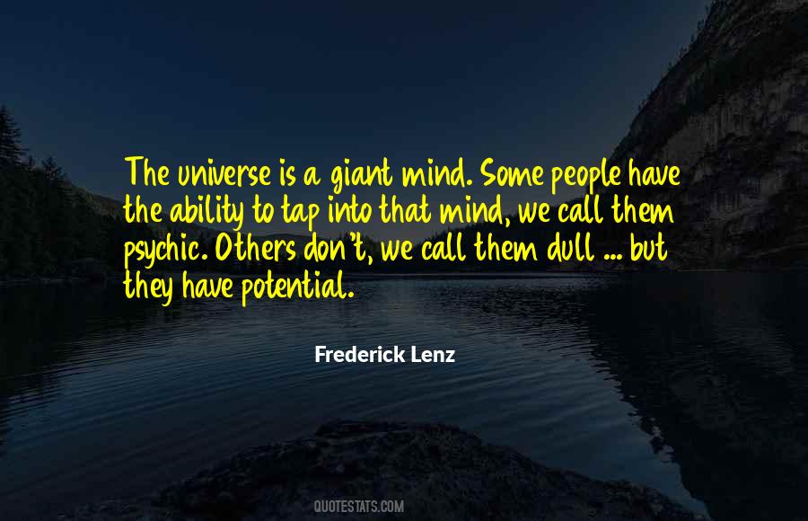 Universe Mind Quotes #551346