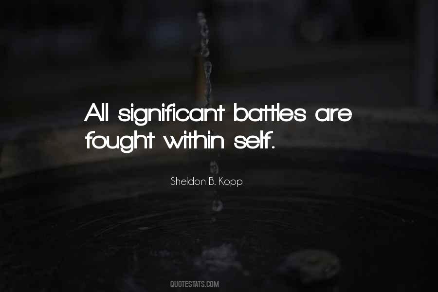 Quotes About Battles Within #1612898