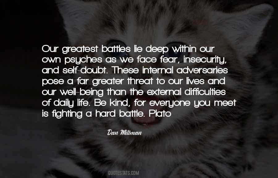 Quotes About Battles Within #1670276