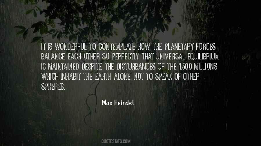 Quotes About Universal Balance #1223655