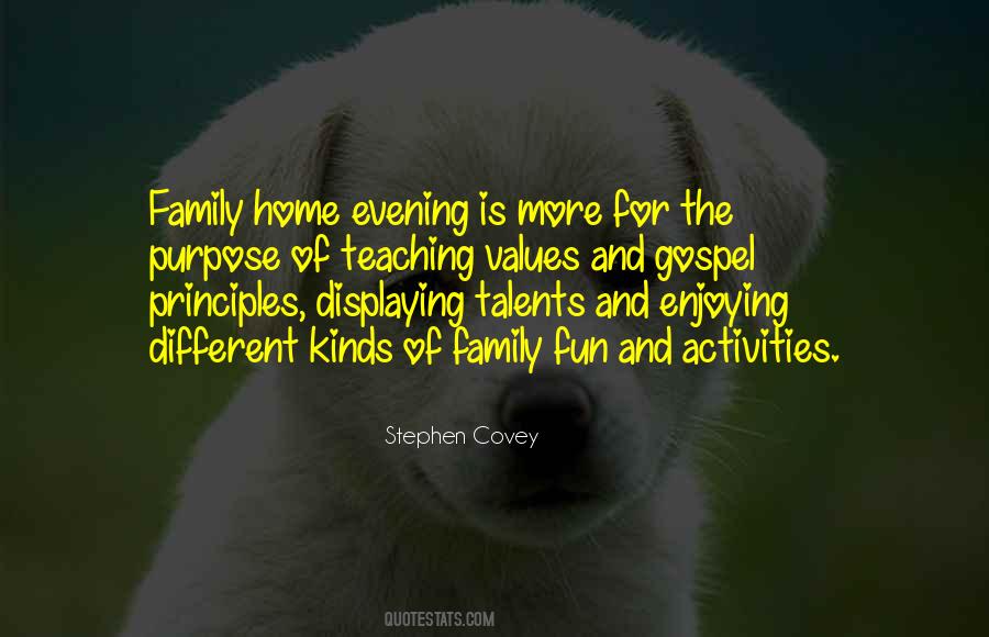 Quotes About Family Activities #1704027