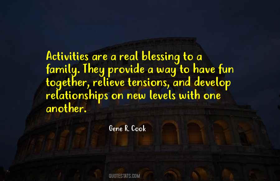 Quotes About Family Activities #752609