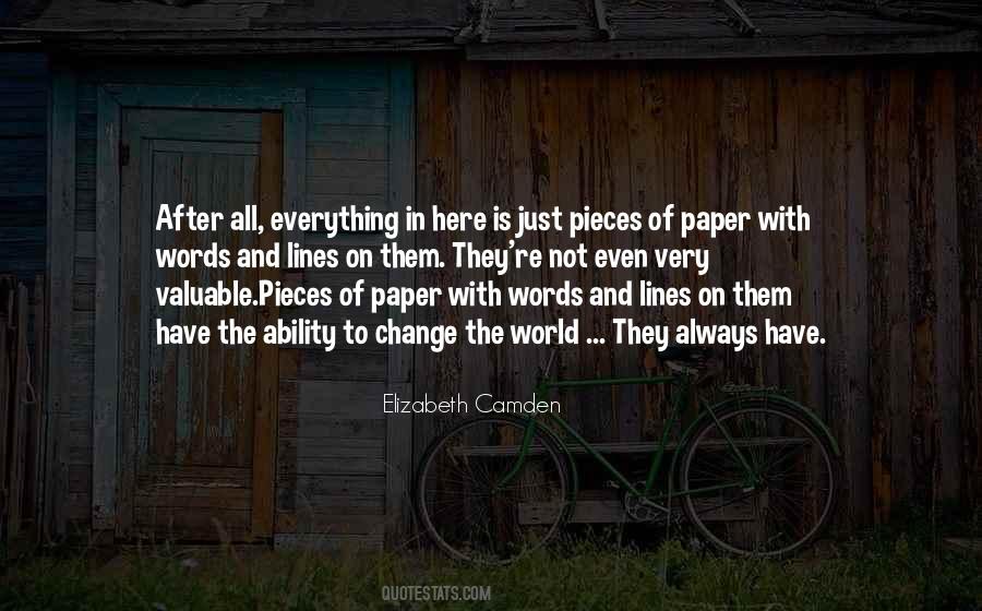 Quotes About Change In The World #157413 Quotes About Change In The World #157413