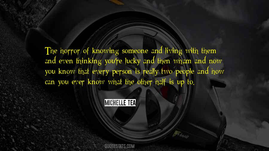 Quotes About Lucky Person #572771