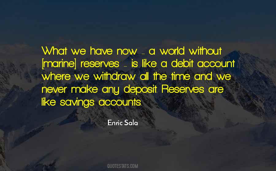 Quotes About Savings Accounts #1875529