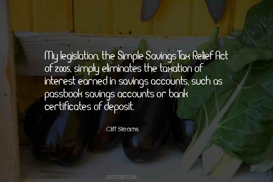 Quotes About Savings Accounts #19192