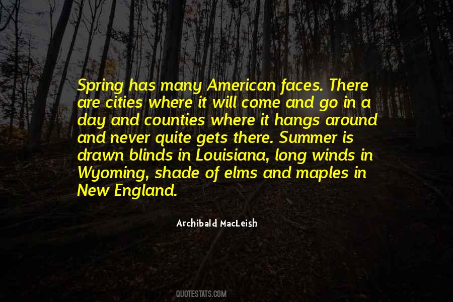 Quotes About Summer And Spring #1075090
