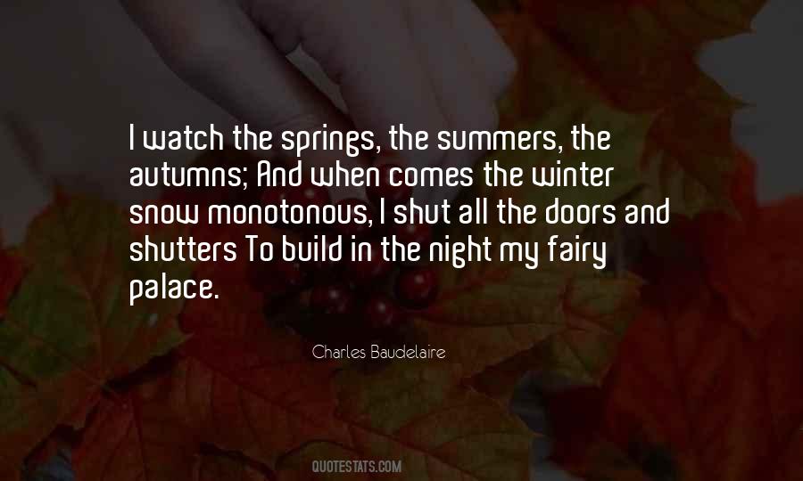 Quotes About Summer And Spring #1075897