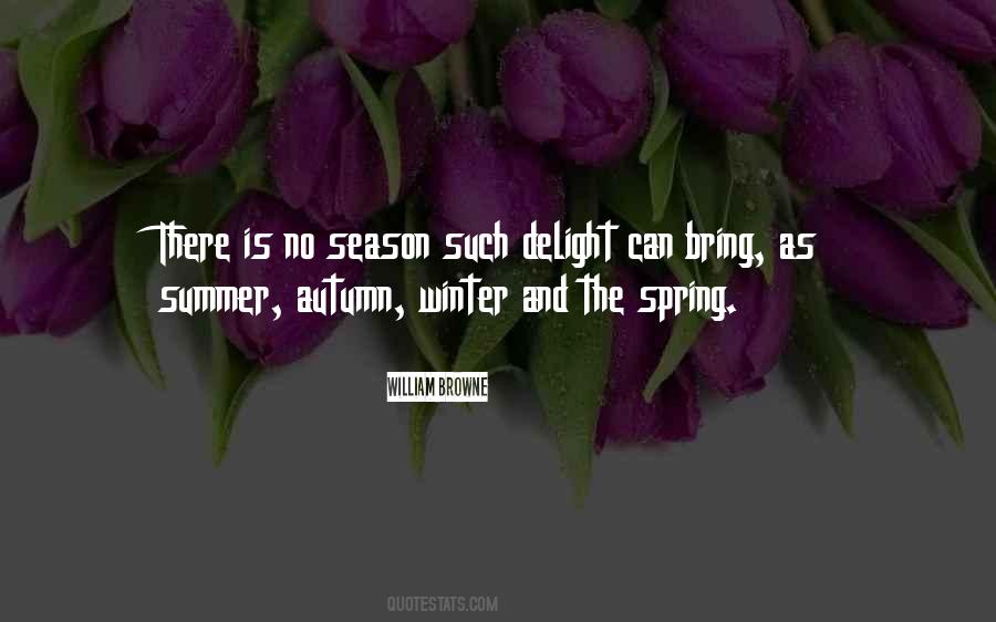 Quotes About Summer And Spring #118253