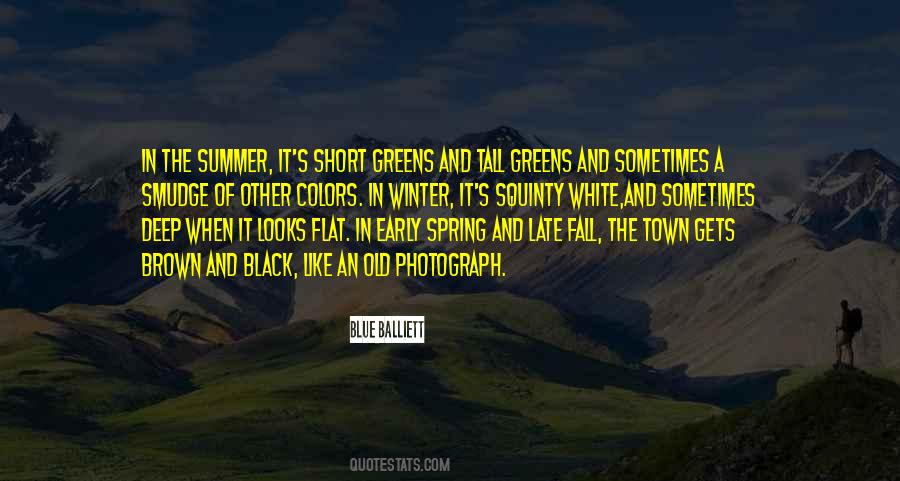 Quotes About Summer And Spring #126588