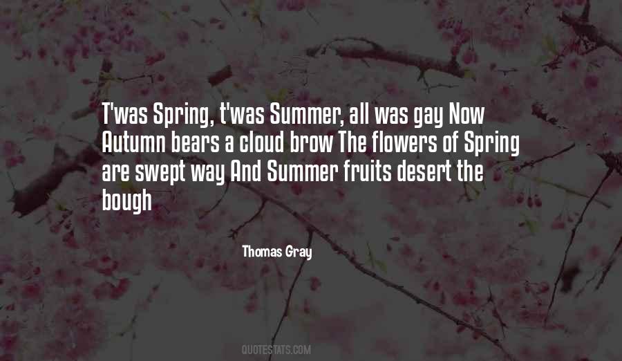 Quotes About Summer And Spring #322089