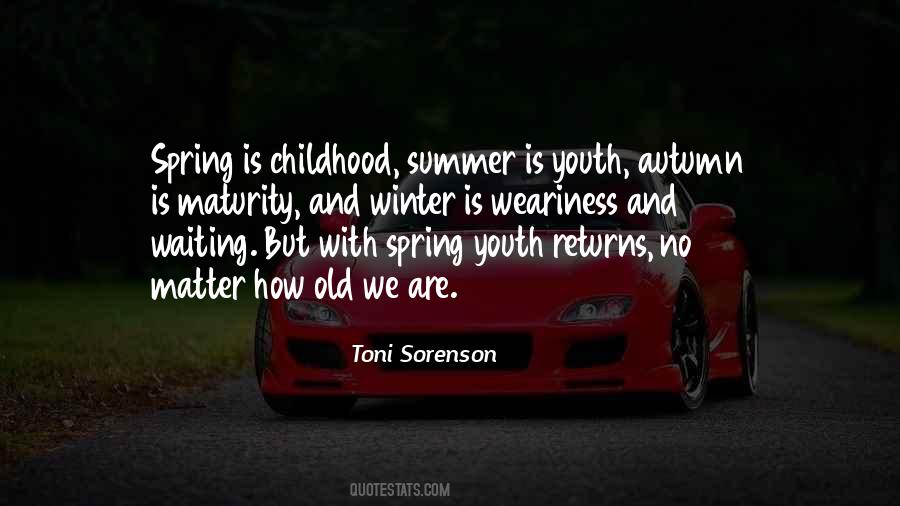 Quotes About Summer And Spring #415813