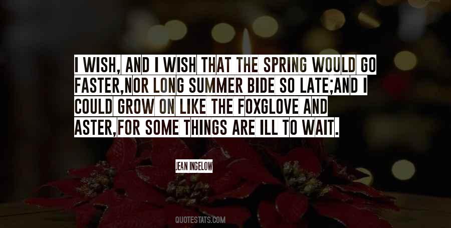 Quotes About Summer And Spring #852755