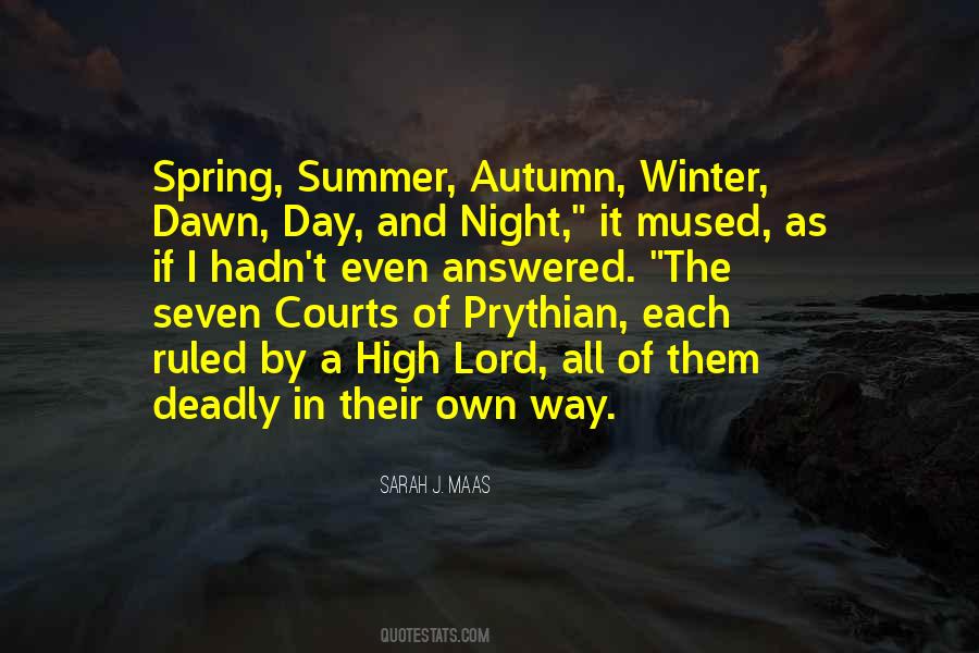 Quotes About Summer And Spring #882570