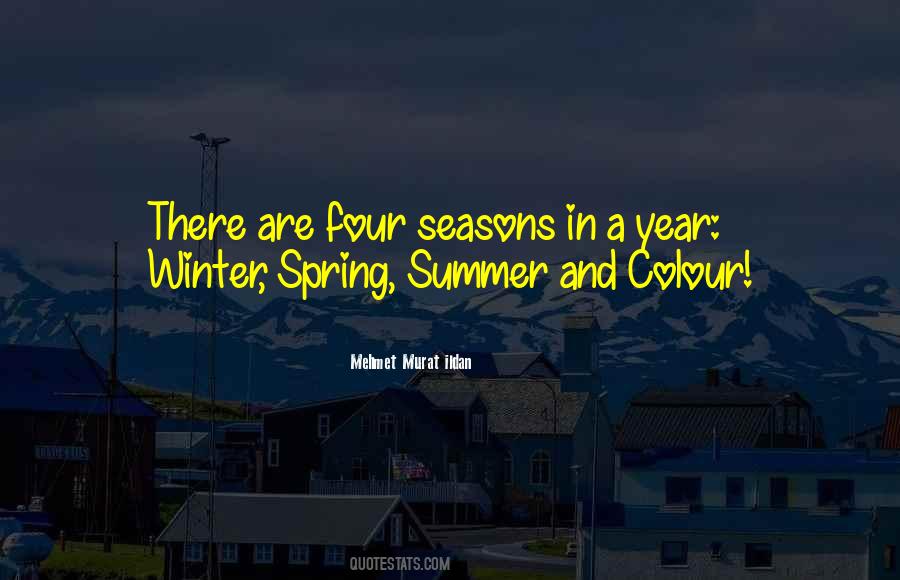 Quotes About Summer And Spring #895108