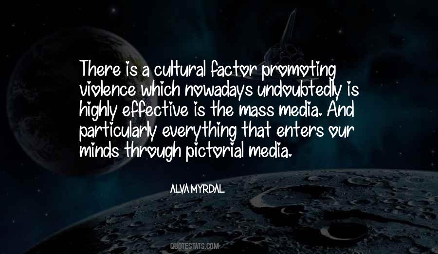 Quotes About Violence In The Media #677199