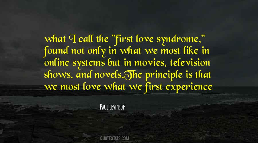 Quotes About First And Only Love #1246610