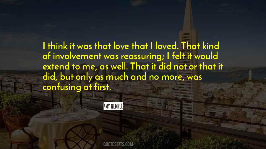 Quotes About First And Only Love #417184