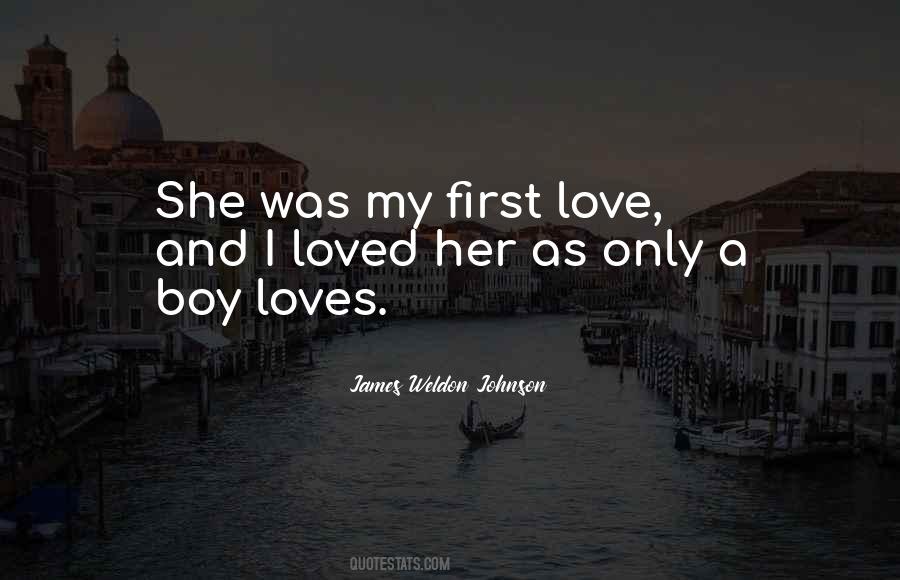 Quotes About First And Only Love #904921