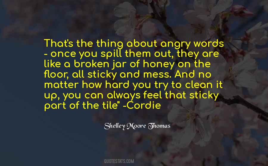 Quotes About Angry Words #1686060