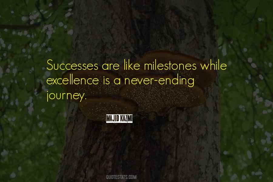 Quotes About Milestones #782257